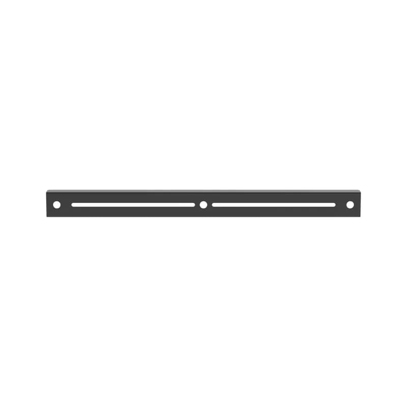 Panduit PWBTB18CBL - The Wire Basket Trapeze Bracket w/ Center Hole is used in cable routing systems to support a 18 inch wide Wire Basket from either dual or single threaded rod. The hardware for attaching the bracket is sold separately. The Trapeze Bracket comes in black powder-coated finish and is sold in packages of two.
