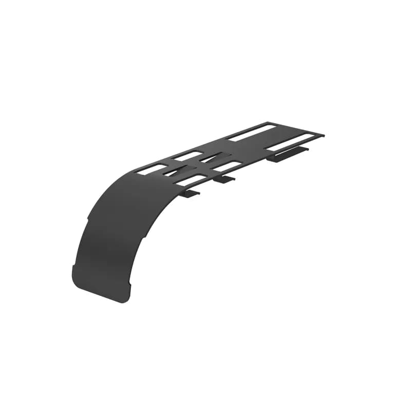 Panduit PWBWFNR2BL - The narrow waterfall provides 2 inch bend radius for cables exiting the bottom of the pathway. The 1.6" (41mm) waterfall design easily snaps-on to the basket without hardware, in-line or through the bottom sidewall. It is offered in Black powder-coat finish.
