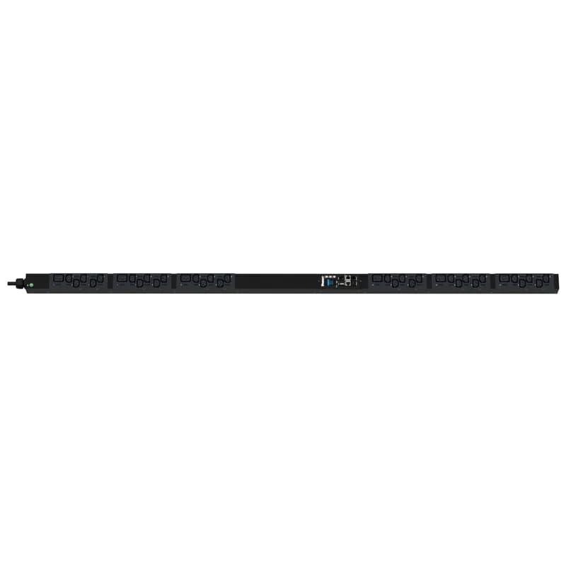 Panduit P36F12G - The Panduit™ G6 Monitored Per Outlet PDU features (30) C13 and (6) C19 outlets. It is a 16 amp, 400 V, three phase PDU with an IEC 60309 3P+N+E 6h 16A (IP44) input plug and a 10 foot (3m) power cord. The PDU is black.