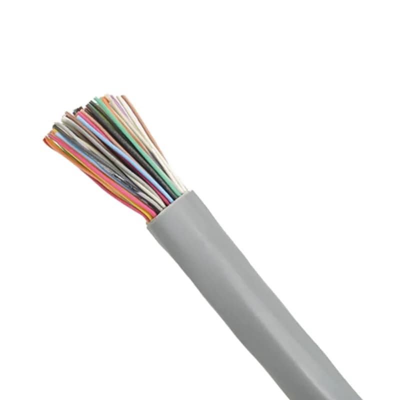 Panduit PUC3025IG-V - The TX3000™ Cat 3 U/UTP CM 25-pair copper cable is constructed of 26 AWG copper conductors with HDPE insulation. The copper conductors shall be twisted in pairs and covered by a flame retardant PVC (CM), Gray jacket. Packaged 1000 ft./305m on a reel.