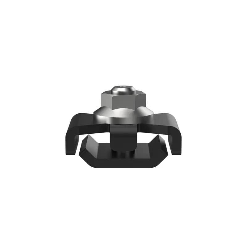 Panduit PWBSPLBL-L - The Wire Basket Bolt-On Splice Kit is used to securely join basket sections together. This splice can be used to obtain a UL bond when properly applied. This kit comes in a package of 50 pieces and comes in an Black Zinc finish.