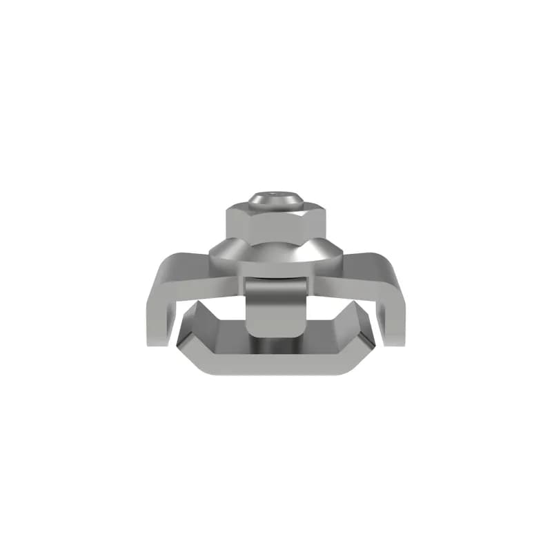Panduit PWBSPLEZ-L - The Wire Basket Bolt-On Splice Kit is used to securely join basket sections together. This splice can be used to obtain a UL bond when properly applied. This kit comes in a package of 50 pieces and comes in an Electro Zinc finish.