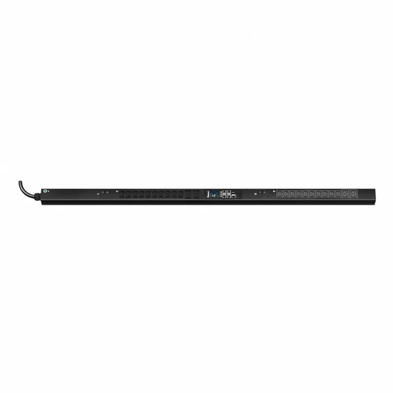 Panduit E24D07M - ES2P MI PDU, 30 (24) AMP, (20)C13, (4)C19, NEMA L6-30P 3W-3M, BLACK