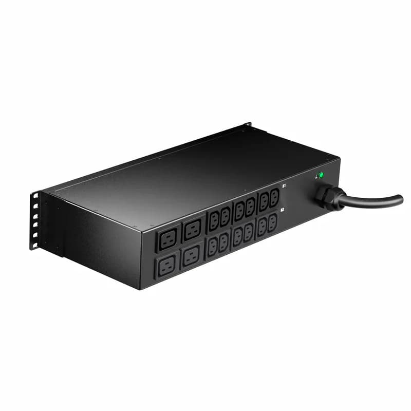 Panduit E16D14M - ES2P MI PDU, 30 (24) AMP, (12)C13, (4)C19, NEMA L6-30P 3W-3M, BLACK