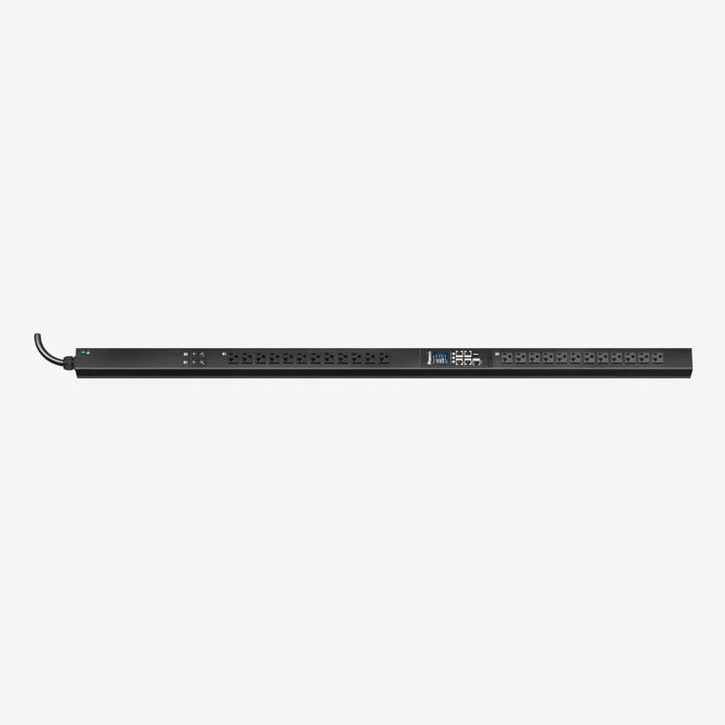 Panduit E24D23M - ES2P MI PDU, 30 (24) AMP, (24)5-20R, NEMA L5-30P 3W-3M, BLACK