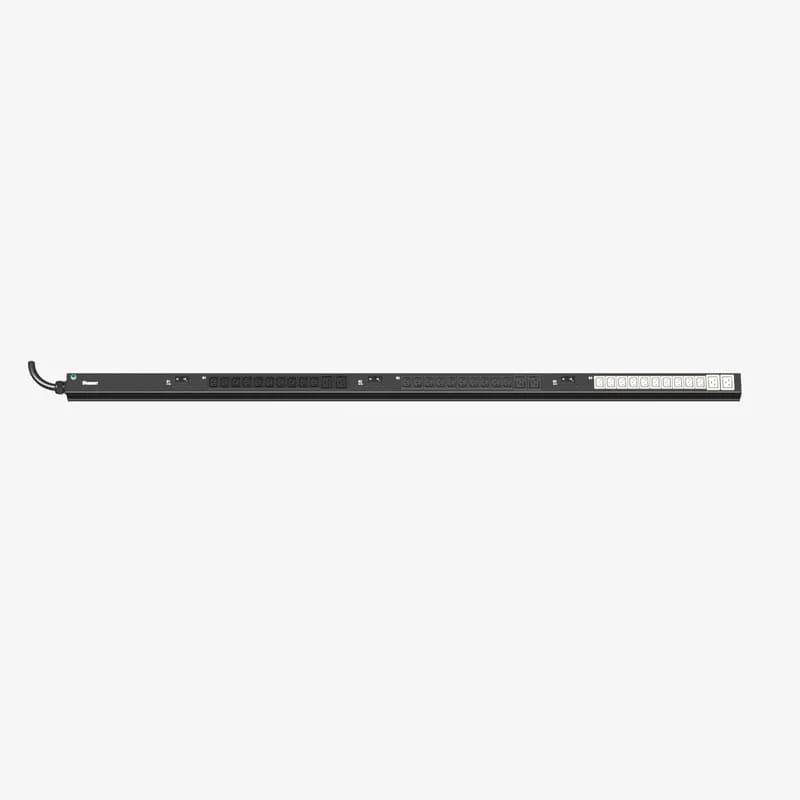 Panduit E36B26M - ES2P Basic PDU, 30 (24) AMP, (30)C13, (6)C19, NEMA L21-30P 5W-3M, BLACK