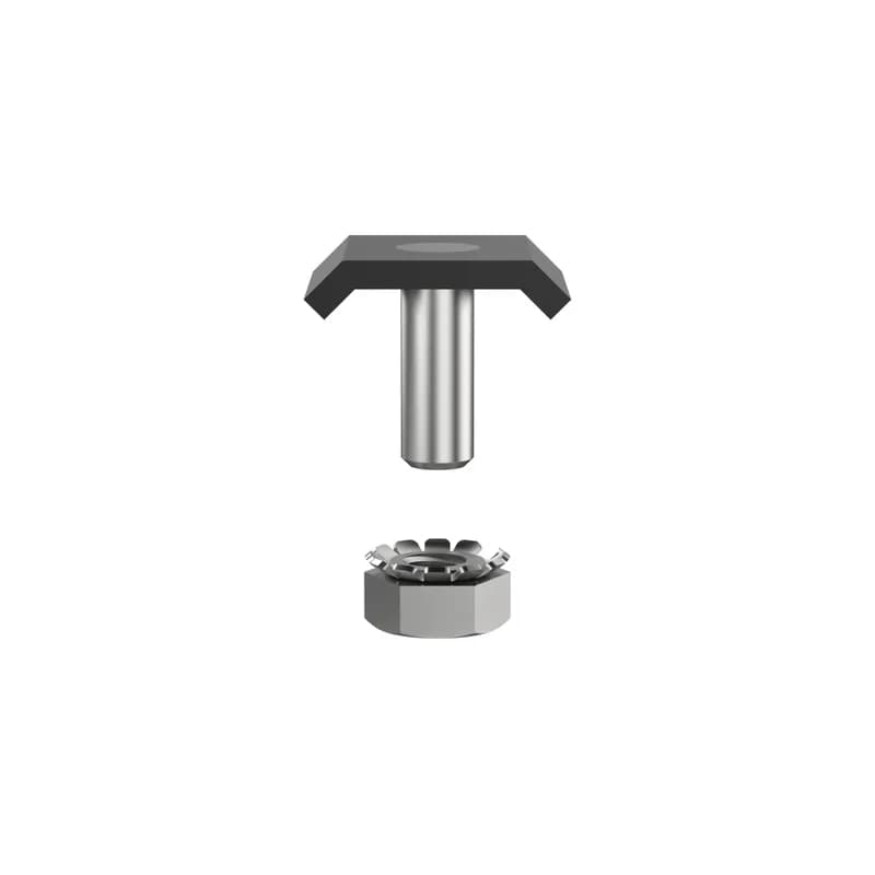 Panduit PWBHKBL-L - Wire Basket Hardware Kit is a 50 piece set that includes 50 c-clips and 50 c-keps nuts. This hardware kit is used to secure Wire Basket accessories, such as mounting brackets, intersections, and cable exists to wire basket. The kit is available in black zinc finish.