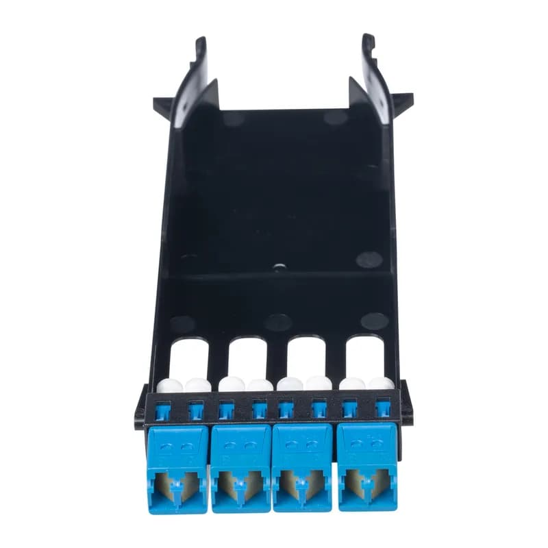 Panduit FHS9N-08-10N - The HD Flex FAP Cassette features 4-ports and has duplex LC singlemode adapters. It is blue with zirconia sleeves with integral shutters to prevent contamination.
