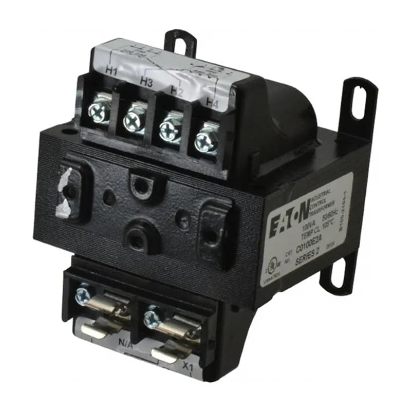 International Series Control Transformer, 50VA, Volts Primary: 208/240/415, 277/480/600, 200/230/400/460/575, 220/277/380, Volts Secondary: 120, 115, 110, Frequency: 50/60 HZ