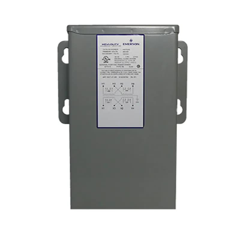 Non-Ventilated Automation Transformer,0.250 kVA, Primary Amps: 1.04/.512, Secondary Amps: 2.08/1.04, Primary Volts: 240 x 480, Volts Secondary: 120/240, Frequency: 60 HZ