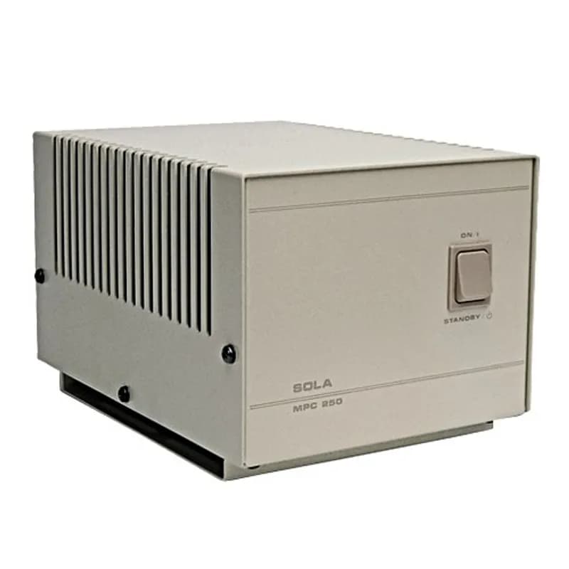 Features:120 DB Common Mode, 60 DB Transverse Mode Noise Attenuation, Galvanic Isolation, Standard:UL (CANADA AND US), UL 1012, CSA, Wattage:500VA, Input Voltage 120, (4) NEMA 5-15R Receptacles, (1) NEMA 5-15P Plug
