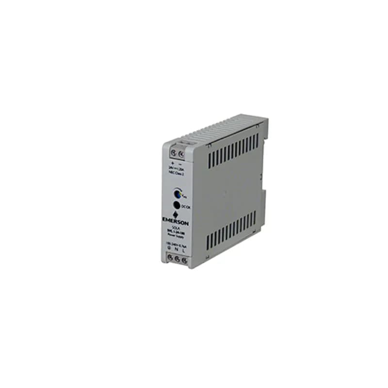 SolaHD SVL124100 - SVL Essential Din Rail Series, Nominal Output Voltage: 24VDC, Nominal Output Current: 1.25A, Max. Power: 30W, Frequency Rating: 50/60Hz, Single Phase, DIN Rail Mounting