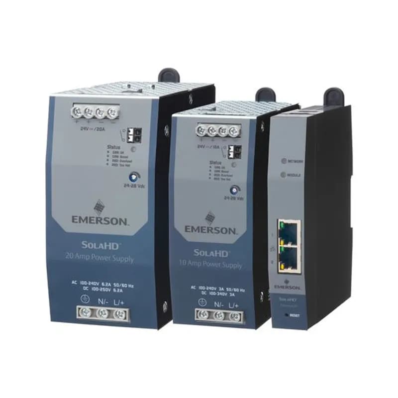 SolaHD SDN-10-24-100D - Power Supply, High Performance SDN-D Series, Communication Network ready, 240 Watt, 24Vdc, 10A, Single-Phase input, Class 1 Zone 2, ATEX, IECEx, DIN Rail