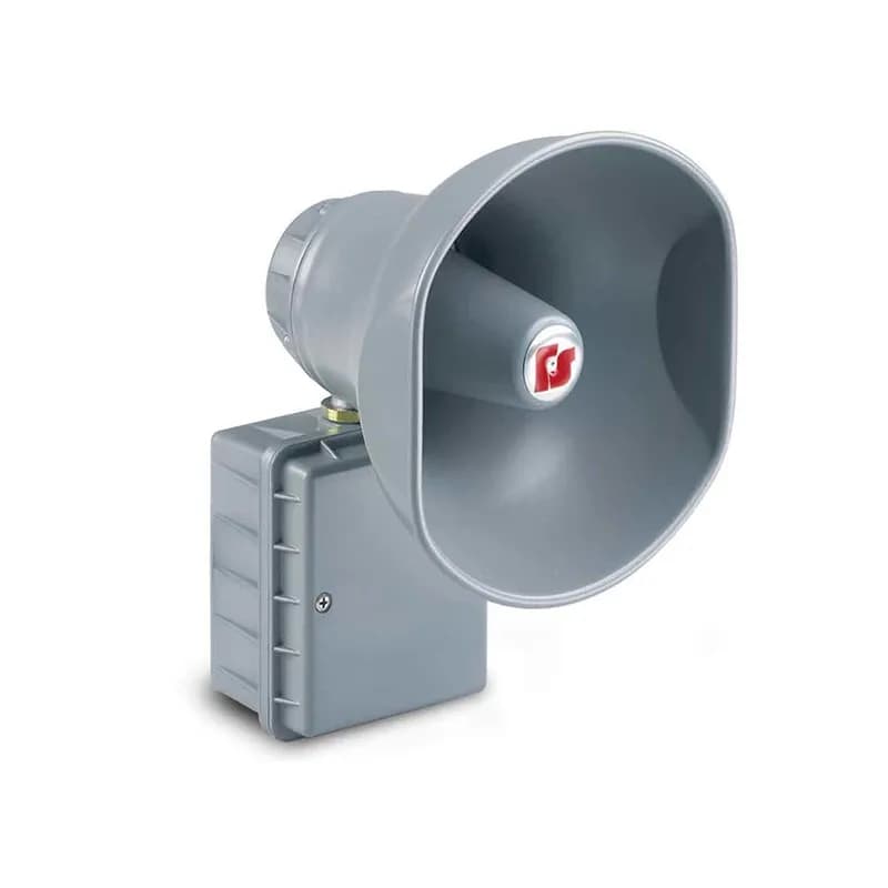 Federal Signal 300GC-024 - SelecTone 15W Amplified Speaker, UL and cUL, 24VAC/DC, Gray