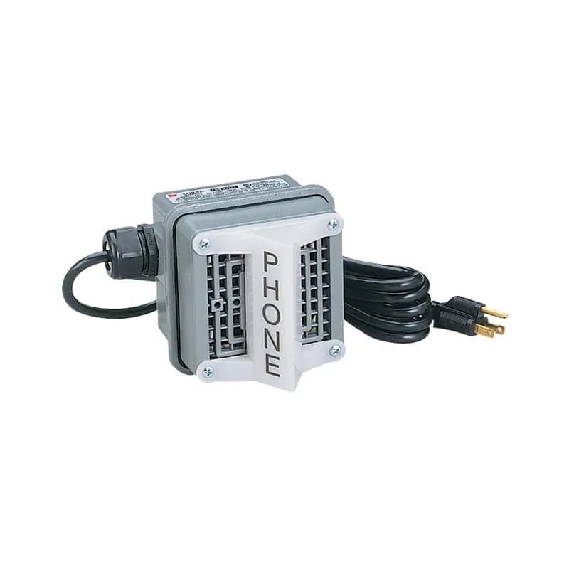 Federal Signal TELC-120 - TelCom Extension Ringer, Combination Audible Visual Strobe, Analog, UL and cUL, 120VAC