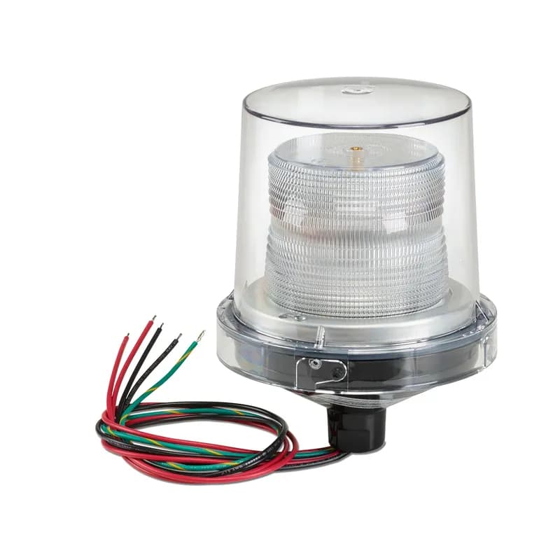 Federal Signal 224XST-024C - Electraray Strobe Light, Supervised, Hazardous Location, UL and cUL CID2, 24VDC, Clear