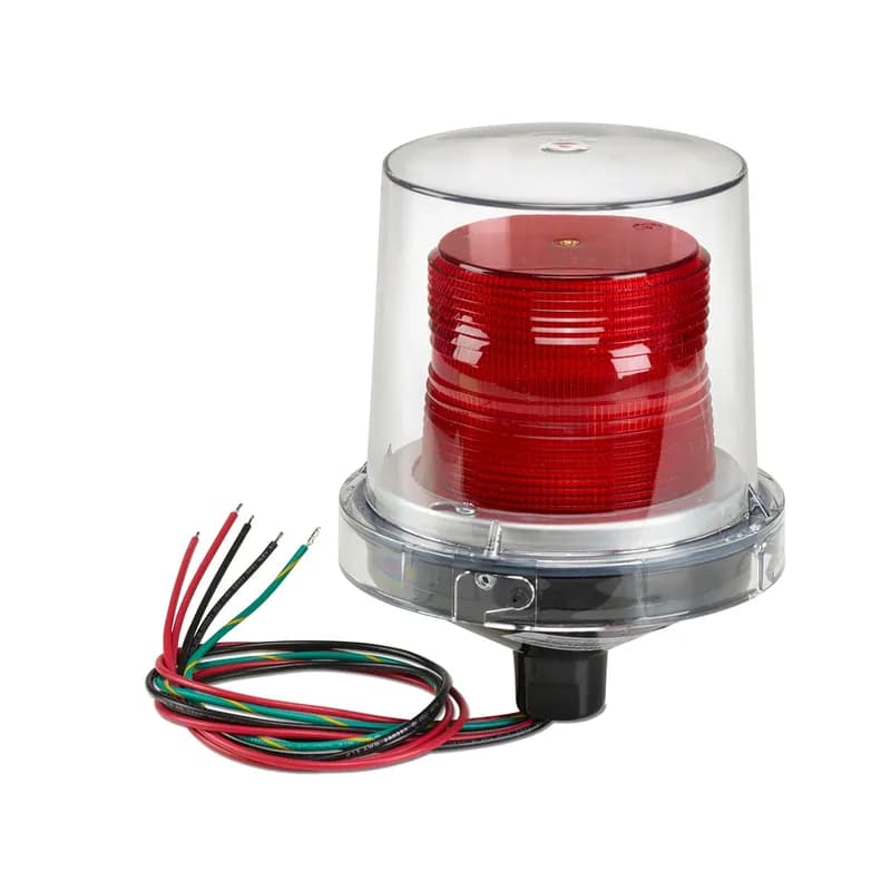 Federal Signal 224XST-024R - Electraray Strobe Light, Supervised, Hazardous Location, UL and cUL CID2, 24VDC, Red