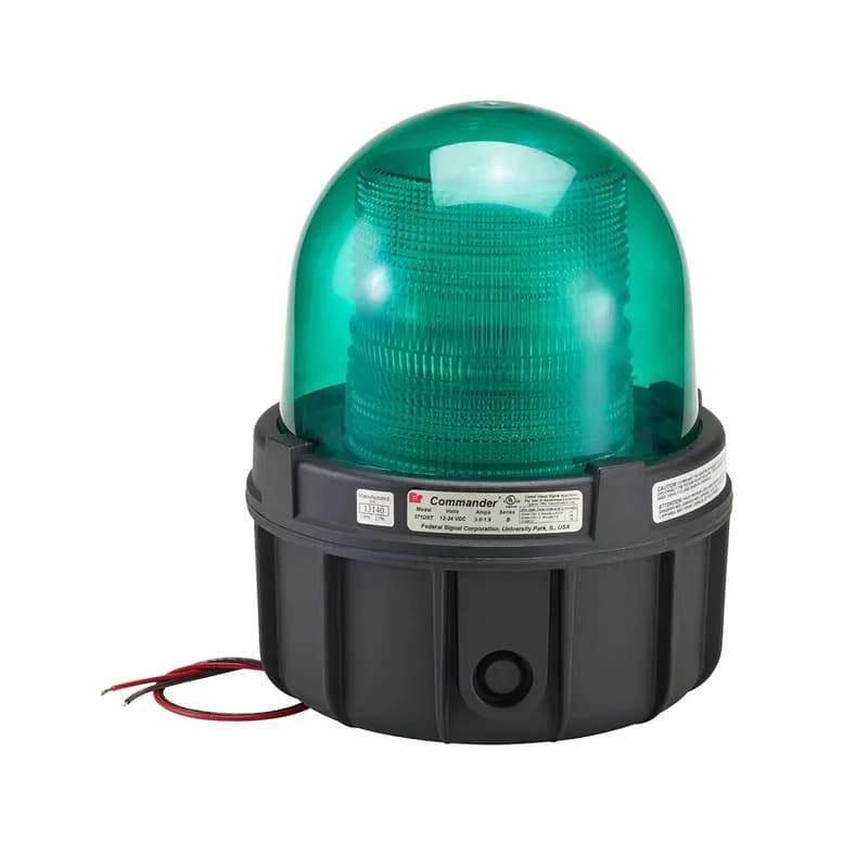 Federal Signal 371DST-240G - Commander Double Strobe Light, Hazardous Location, UL and cUL CID2, 240VAC, Green