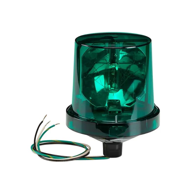Federal Signal 225X-120G - Electraray Incandescent Rotating Light, Hazardous Location, UL and cUL CID2, 120VAC, Green