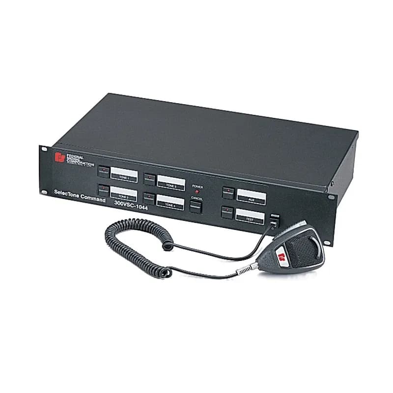 SelecTone Command Unit, Rack Mount, UL and cUL, Multi-Voltage 24VDC or 120VAC