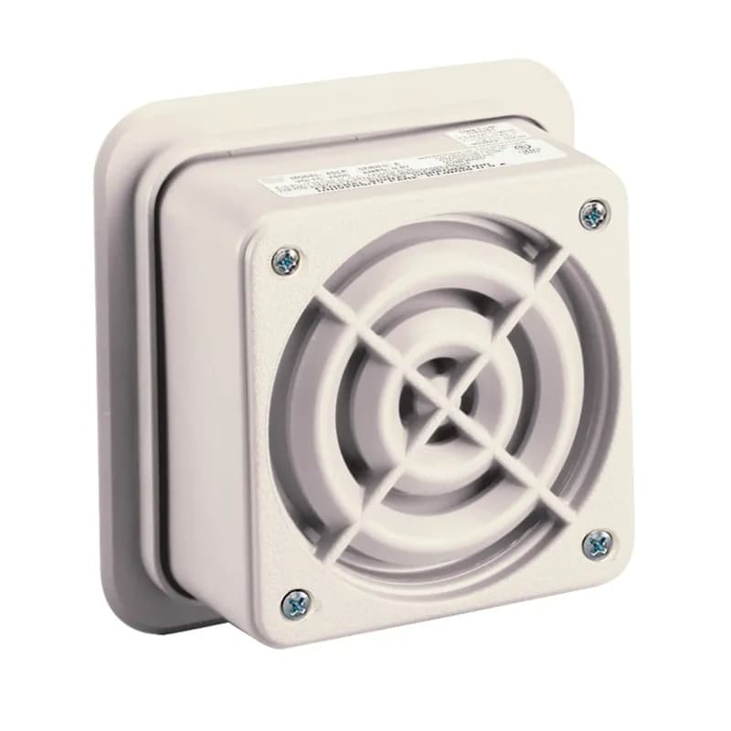 Federal Signal AM50-70B - AudioMaster Public Address Speaker, 2W, 70 Vrms, Re-Entrant Speaker, UL Fire, Beige