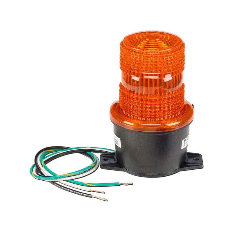 Federal Signal LP3TL-120A - StreamLine LED Light, Low Profile, UL and cUL, 120VAC, T-Mount, Amber
