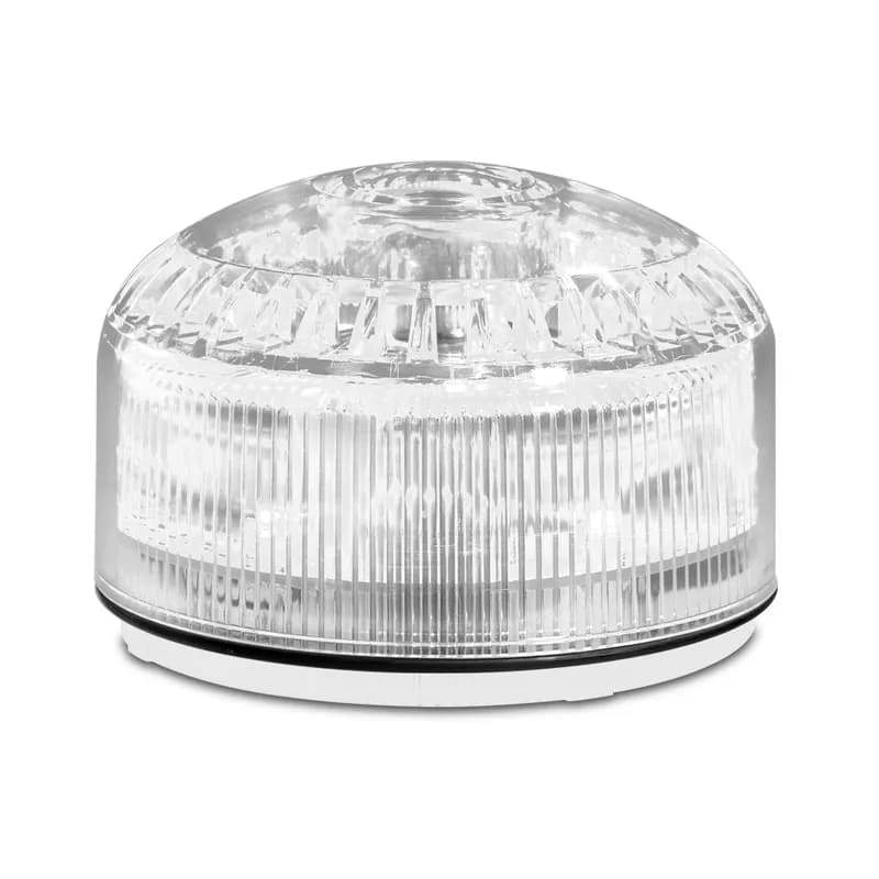 StreamLine Modular Audible Visual LED Light, Multifunctional, UL and cUL, Clear, Base Sold Separately