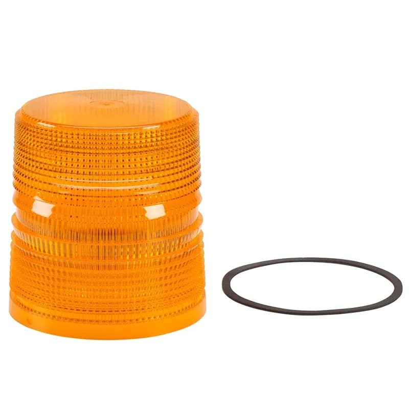 Federal Signal K8422B428A-01 - Dome With Gasket, Amber, 131DST, 131ST