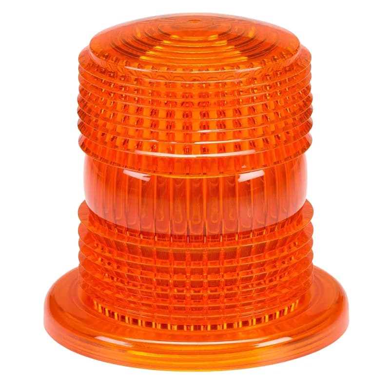 Federal Signal K8589063A - Dome And Screw Assembly, Amber, LP3