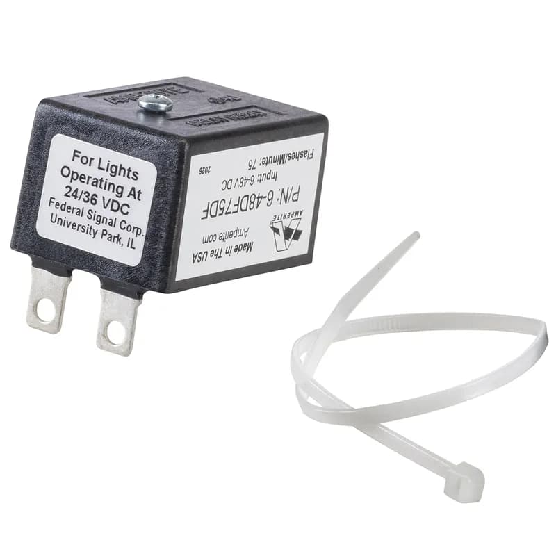 Federal Signal K8285237A - Flasher, Solid State, 2 Amp, MicroStat