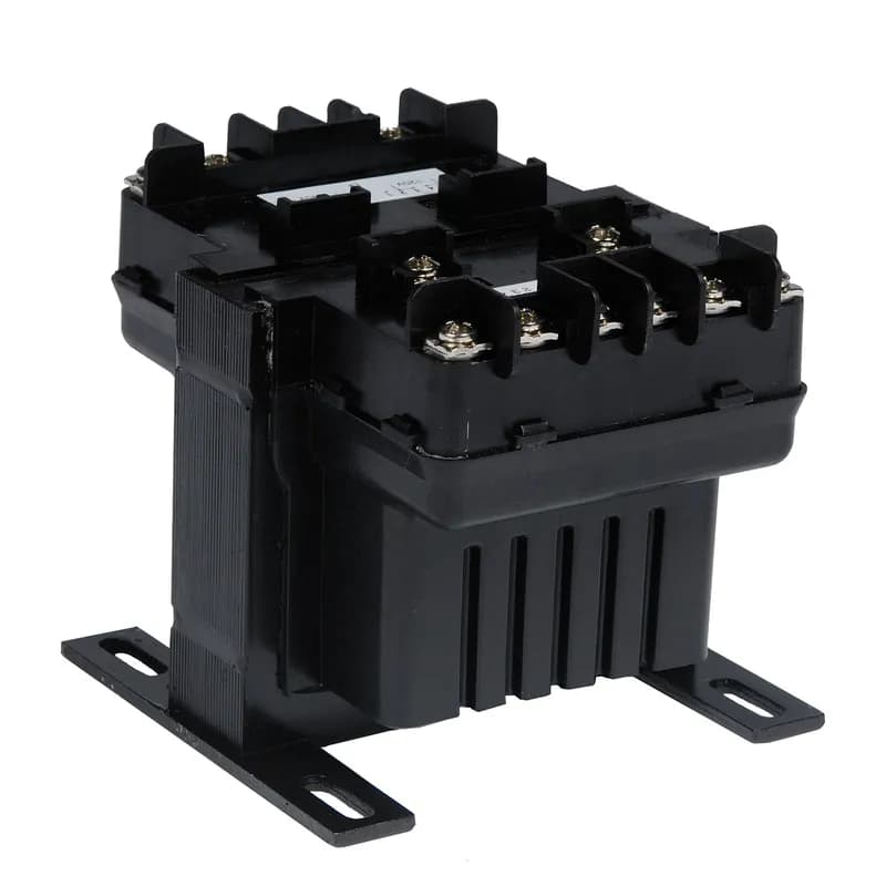 Machine Tool Rated Molded Industrial Control Transformer, 240x480 PV, 12x24 SV, 250VA