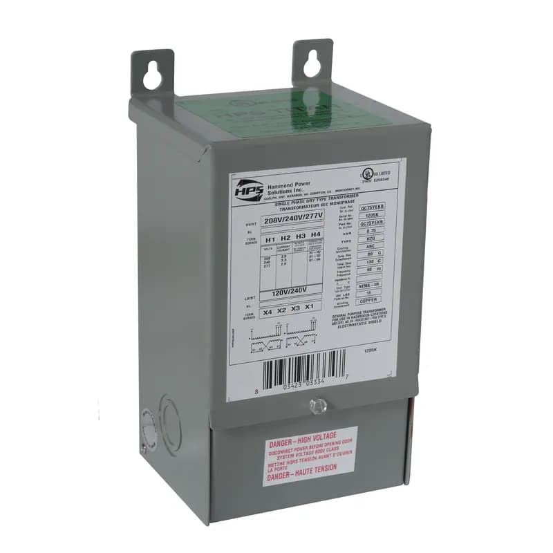 Single Phase 1KVA 380-120/240 Copper Windings