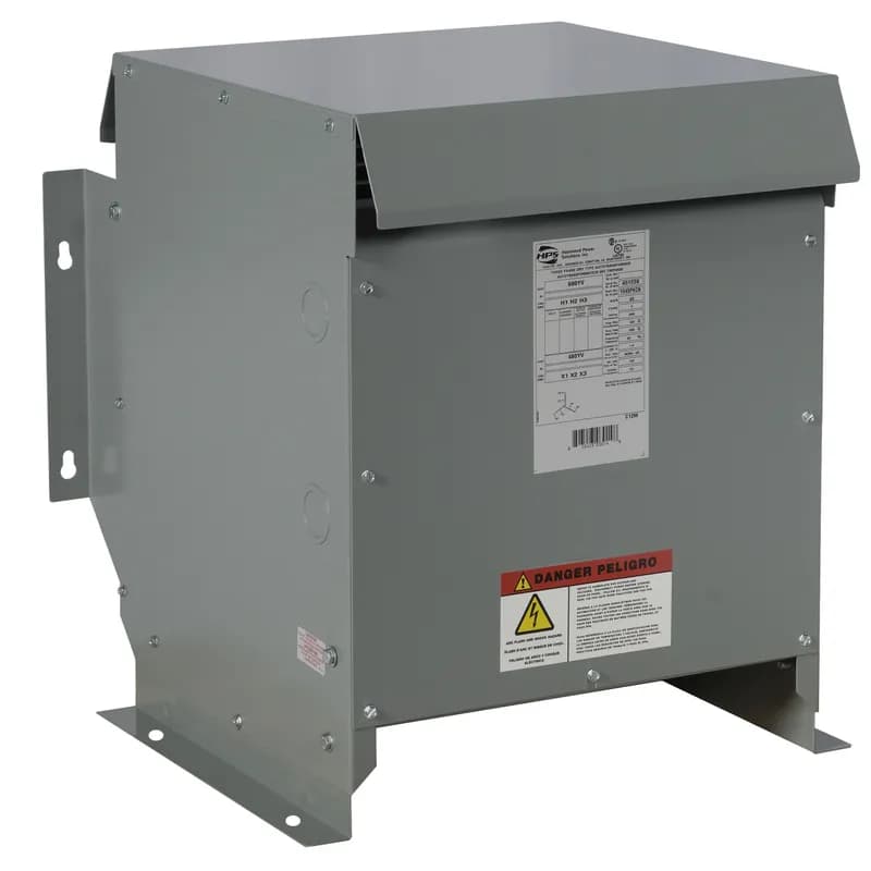 Hammond Power Y150PKC - 600V Class Three Phase Autotransformer, 600Y - 480Y Volts, 480Y - 380Y Volts, 150 kVA