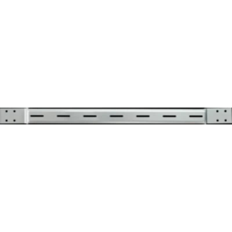 This is a 24" electrical box mounting bracket that mounts a 1-1/2" electrical box to studs on 24" centers. It is made of pre-galvanized steel. The finish/color is silver.