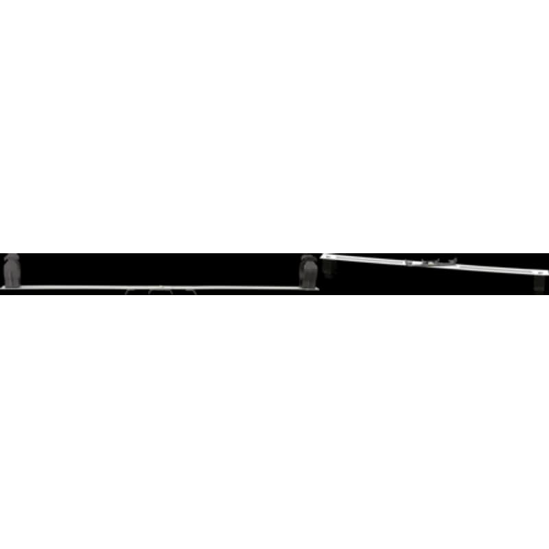 A support fastener with a beam clamp assembly for securing conduit and electrical boxes to most structures. It is designed to mount 4" square boxes to 1/2" EMT conduit. The part is manufactured from steel and spring steel with a pre-galvanized steel finish and Black Claw spring steel fasteners riveted to the part.