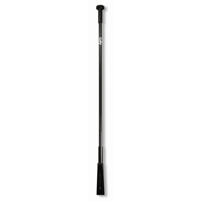 Minerallac Company 37271 - An all-purpose bar with tamper and forged wedge blade. It has a 2" x 9" blade, a 1" x 48" steel pipe handle, and a 2-1/2" tamper grip. The blade material is steel and the handle material is steel pipe.