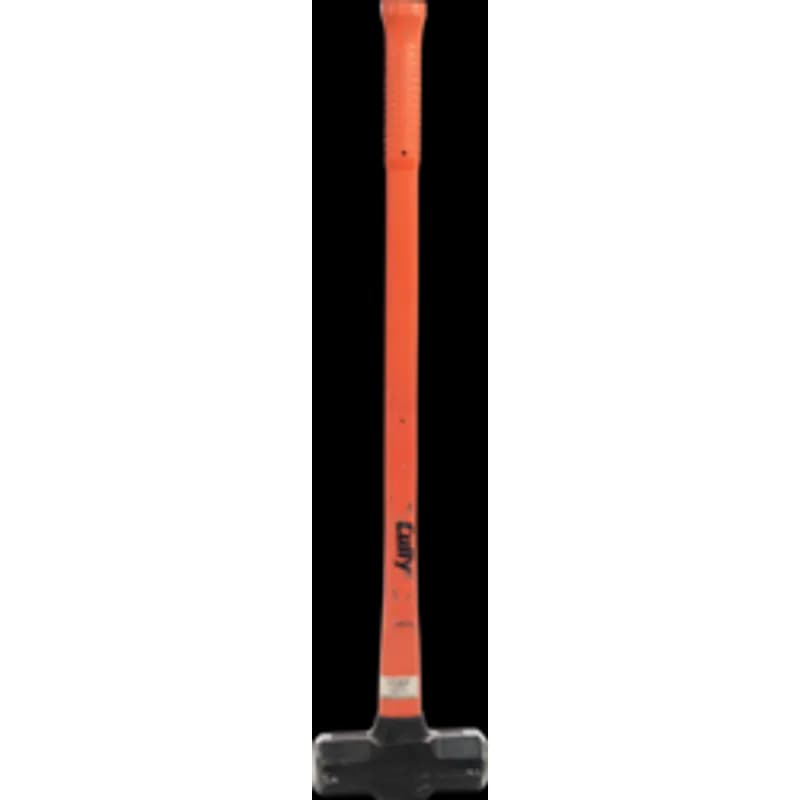 Minerallac Company 37277 - This is a hand tool used for construction and destruction. It has a 36-inch overall length with a fiberglass handle and a forged steel head. The head measures 6-1/4 inches long by 2-3/8 inches wide and weighs 10 lb.