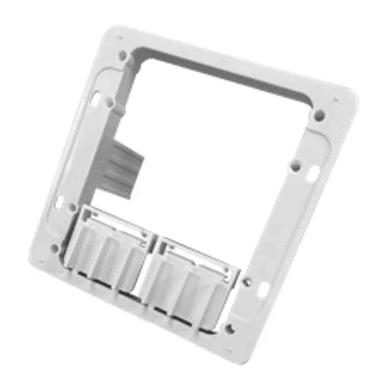 WBF2P is an electrical box hardware and accessory product from the sheet. The printed dimensions are 4-1/4 inches high by 4-1/4 inches wide. No material, finish, or other usable product attributes are listed on the sheet.