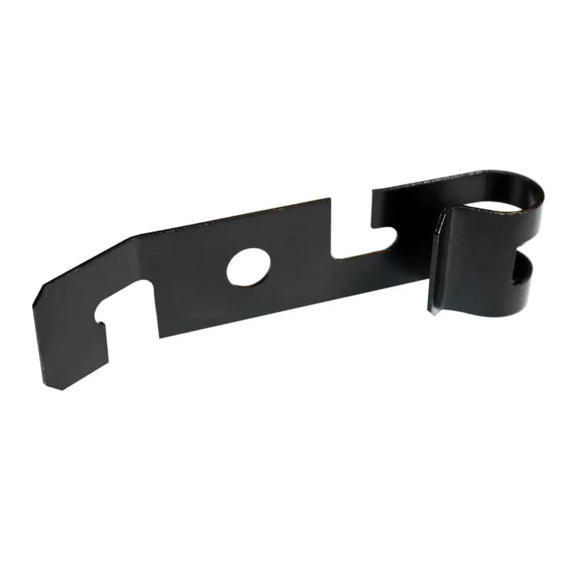 Minerallac Company DWCS1 - 14-2 thru 12-3 MC/AC Cable Support Clip from #8-#12 Drop Wire Clip, Spring Steel, Black