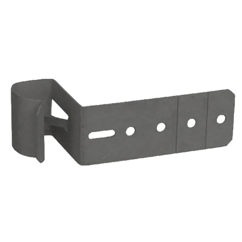 Minerallac Company CS1234D - 1/2-3/4" EMT & MC/AC Cable Support for 2-1/8" Deep Electrical Box, Screw on to Wood or Metal Studs, Aligns conduit to standard box knockouts, Spring Steel, Black.