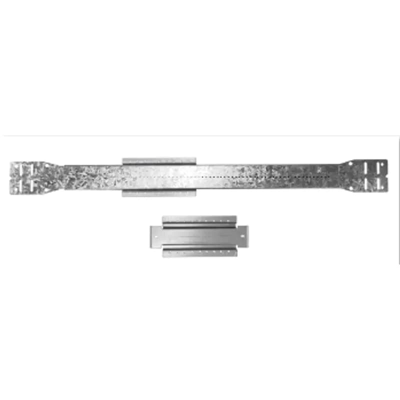 Minerallac Company BMBTSLDR - Box Bracket Slider for Minerallac BMB...T Series only, designed to be used with BMB16T,BMB1624T&BMB24T, allows box to slide into final position after installation great for pre-assembly Pre-Galvanized