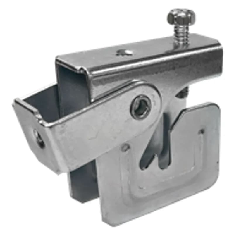 Minerallac Company PCSW25 - C or "Z" Purlin Set Screw Clamp, Swivel Rod Hanger fits 1/4"-20 threaded rod, Fits up to 1/4" Flange, Zinc Plated