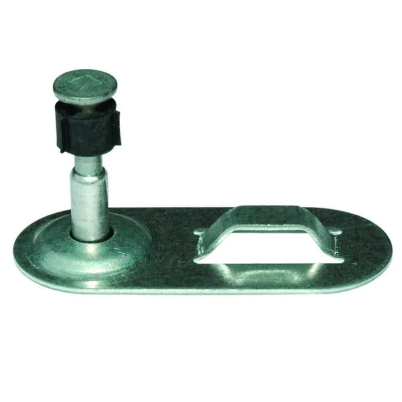 Minerallac Company 67933GS - Cable Tie Strap with 3/4in. plated pin. Fits up to 3/8in. width cable tie. Use with Gas Actuated Tool T4SS. Zinc