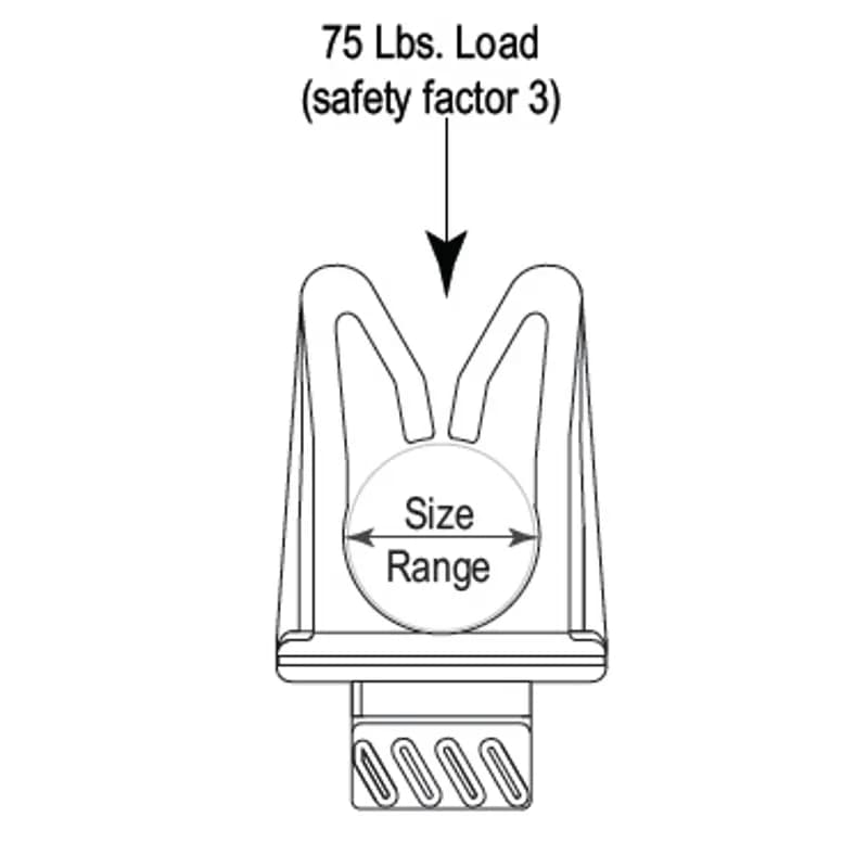 Minerallac Company CLT112 - Clutch Clamp Tube 1-1/8, Polyurethane