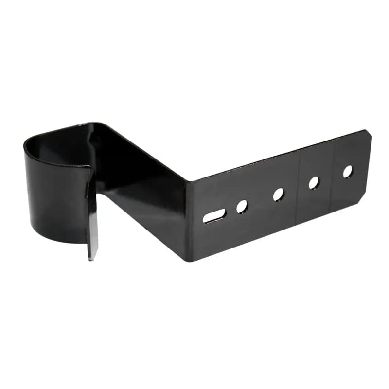 Minerallac Company CS100 - 1" EMT for 2-1/8" Deep Electrical Box, Screw on to Wood or Metal Studs, Aligns conduit to standard box knockouts, Spring Steel, Black
