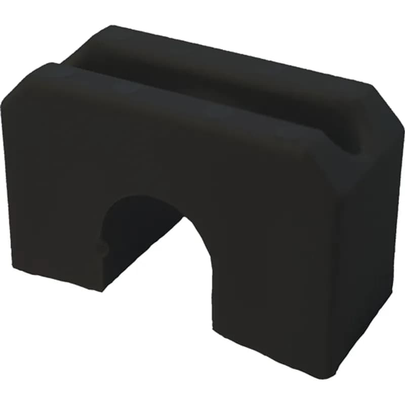 Minerallac Company DRIVESTOP6 - Plastic Drive Stop® for 3/8" Cable (#6 Wire), Black