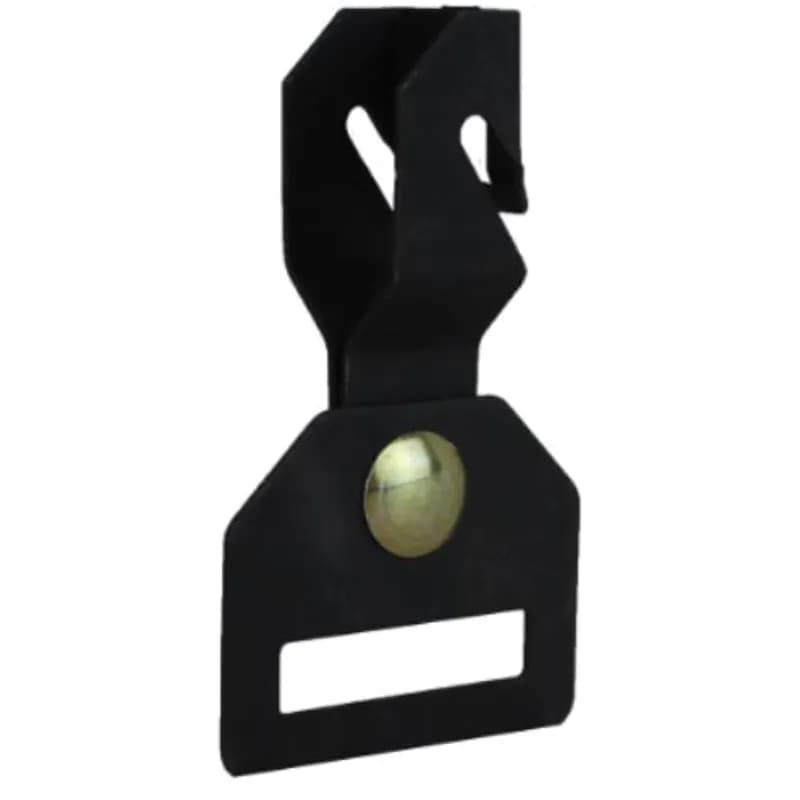 Minerallac Company PHPS - Hammer On Z Purlin Hanger and Right Angle Strap Hanger Assembly, Fits Z Purlin 13 to 16 Gauge, Strap Hanger Fits up to 1" Strap, Spring Steel