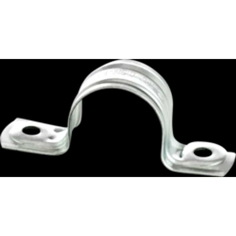 Minerallac Company C296 - Two Hole strap, Fits 4" EMT & Rigid/IMC Conduit, Zinc Plated