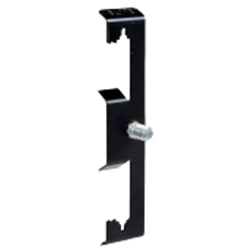 Minerallac Company APSST - This is a multi-function clip with a 1/4"-20 stud for fastening. It is made of spring steel with a zinc phosphate finish and black color. The clip fits 1/8" to 1/4" flange and accommodates #12 wire through 1/4" rod.