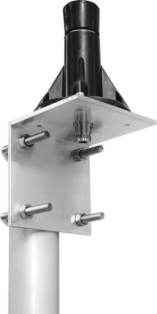 CompleTech CA450GP+ - omnidirectional ground plane - Frequency range: 446-454 MHz - Gain: 6 dBi - Polarization: vertical - Connector: N-/TNC-female - VSWR: <1.5 - Radome: FG PU foam - Radiator material: copper - Mounting: 35-60 mm diameter pole - Wind load: 43 N